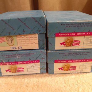 Madame Alexander Dolls (4): Thailand 567, China 572, Austria Boy, Ballerina